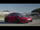 The new Porsche 718 Cayman GT4 RS Exterior Design in Red