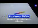 Facebook et TikTok bloquent les médias russes en Europe