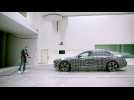 The first-ever BMW i7 in the wind tunnel