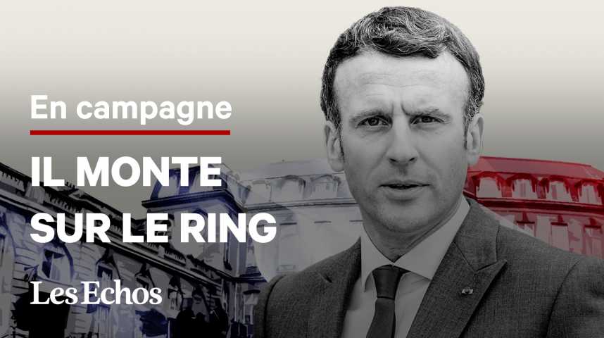 Illustration pour la vidéo  Portrait de campagne : 5 choses que vous ne savez pas sur Emmanuel Macron