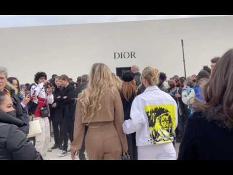 Paris Fashion Week 2022 : Marie France au défilé Dior prêt-à-porter automne-hiver 2022-2023
