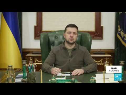 Ukraine's Zelensky calls hospital bombing 'war crime'