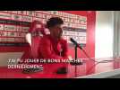 Stade de Reims : Mitchell van Bergen avant le déplacement à Angers