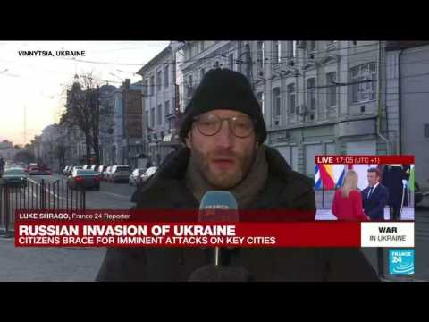 War in Ukraine: FRANCE 24 reports from Vinnytsia