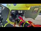 Lille : Dans le siège du pilote du nouvel hélicoptère du Samu