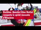 VIDÉO Biathlon. Quentin Fillon Maillet remporte le sprint masculin d'Otepaeae