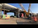 La Sofico assiste aux travaux du viaduc de Huccorgne