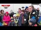 VIDÉO. Quarante-six réfugiés ukrainiens sont arrivés près d'Angers