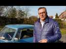 Arras : Thierry Barlet présente sa Peugeot 404 coupé, un modèle produit à 8 000 exemplaire dans les années 1960