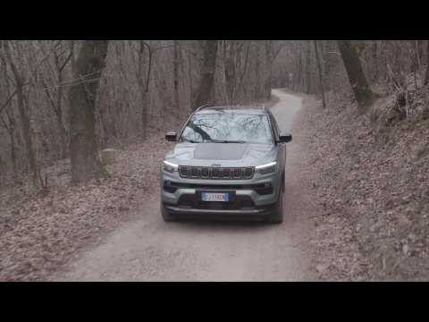 The new Jeep Compass 4xe Upland Driving Video