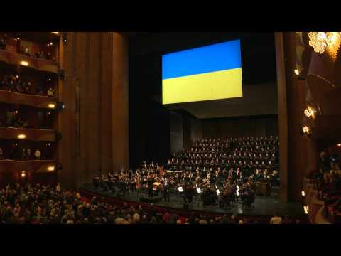 New York's Metropolitan Opera holds benefit concert for Ukraine