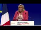 Présidentielle : Marine le Pen se dit attachée au modèle 