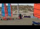 Grand Prix International de char à voile sur la plage de Sainte-Cécile