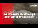 VIDÉO. Notre-Dame de Paris : un sarcophage et des vestiges archéologiques découverts sous la cathédrale