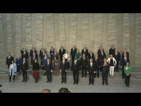 NATO Defence Ministers take group photo