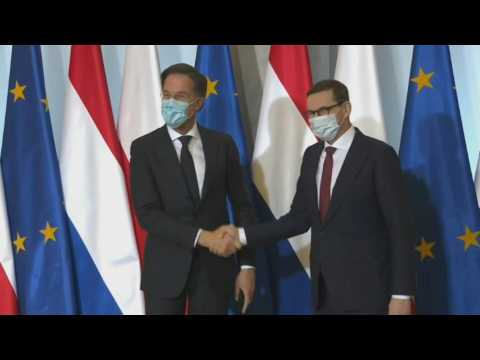 Polish and Dutch Prime Ministers meet in Warsaw