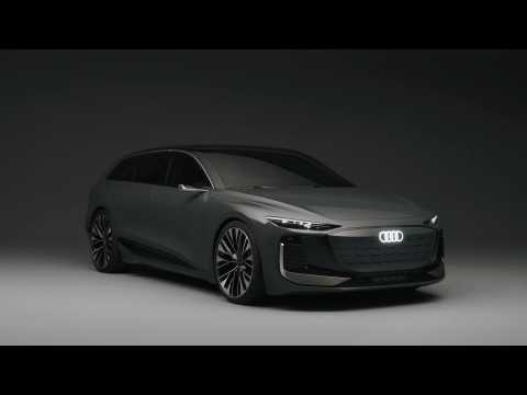The new Audi A6 Avant e-tron concept Design in Dark Grey