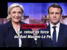 SONDAGE EXCLUSIF: Présidentielle 2022 : le retour en force du duel Macron-Le Pen