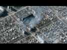 Ukraine : Images satellites des dégâts à Marioupol