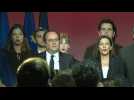 Présidentielle: François Hollande en soutien à Anne Hidalgo à Limoges