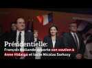 Présidentielle: François Hollande apporte son soutien à Anne Hidalgo et tacle Nicolas Sarkozy