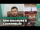 Le discours de Volodymyr Zelensky devant l'Assemblée et le Sénat français