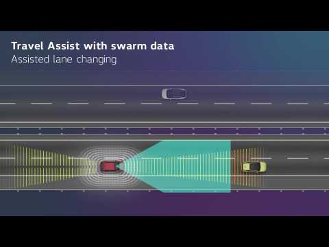 Volkswagen Travel Assist with swarm data - Assisted lane changing