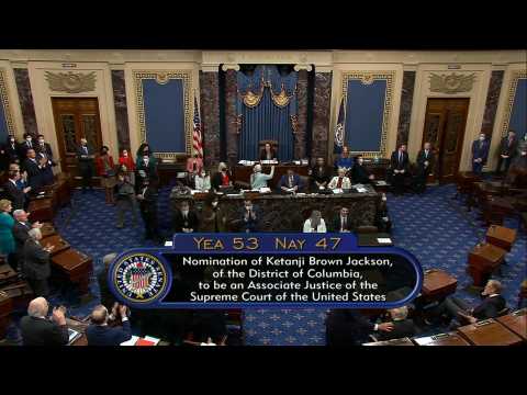 US Senate confirms first Black woman to Supreme Court, Ketanji Brown Jackson