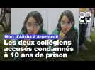 Mort d'Alisha à Argenteuil : Les deux collégiens accusés condamnés à 10 ans de prison