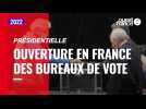 Présidentielle : ouverture des bureaux de vote partout en France