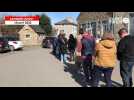 VIDÉO. Présidentielle : à Lamballe-Armor, il y a foule pour voter ce matin à l'espace des Capucins