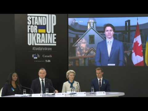 EU and Canada hold joint global fundraiser for Ukraine