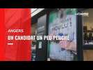 VIDÉO. Présidentielle : la drôle de campagne d'un commerçant d'Angers