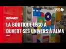 VIDEO. Lego a ouvert sa boutique au centre commercial Alma de Rennes