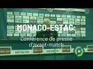 Conférence de presse d'avant-match Monaco-ESTAC