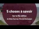 Cinq choses à savoir sur la 25e édition du rallye Épernay-Vins de Champagne