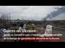 Guerre en Ukraine: Après sa victoire à Irpin, l'Ukraine offre sa neutralité en échange de garanties de sécurité de la Russie