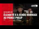 VIDÉO. Royaume-Uni : la reine Élizabeth II a rendu hommage au prince Philip