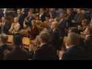Standing ovation au Parlement norvégien pour le président ukrainien