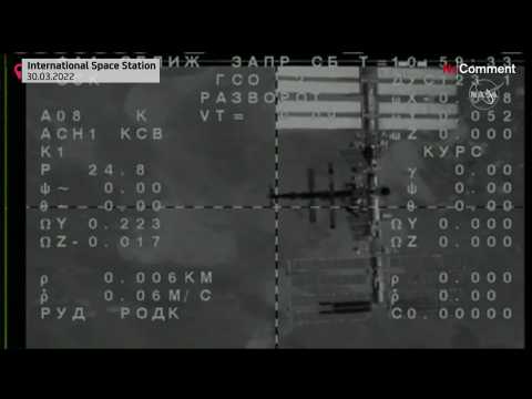 NASA astronaut and Russian cosmonauts return to Earth
