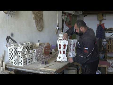 Palestinian artisans in high demand for Ramadan