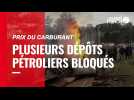 VIDÉO. Prix des carburants : plusieurs dépôts pétroliers bloqués en Bretagne