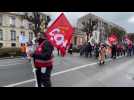 250 personnes manifestent pour la hausse des salaires et des retraites à Reims