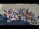Compiègne Solidarité pour l'Ukraine au collège Jacques-Monod
