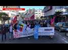 VIDÉO. Pouvoir d'achat et salaires : 400 personnes manifestent à Cherbourg-en-Cotentin