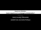 Guerre en Ukraine : quels impacts sur la campagne présidentielle ?