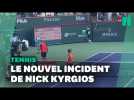 Ce ramasseur de balles a failli être blessé par Kyrgios, il finit par récupérer sa raquette