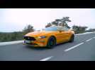 2022 Ford Mustang in Orange Driving Video