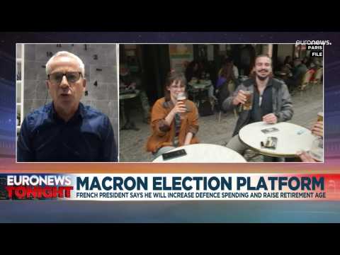 Emmanuel Macron unveils policies as he seeks second presidential term