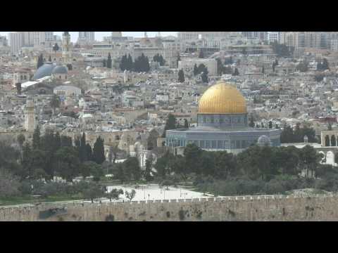 General view of the Dome of the Rock and the al-Aqsa mosque in Jerusalem's Old City